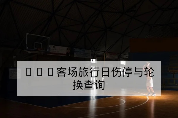 英超关键球员恢复训练进展与出场概率追踪